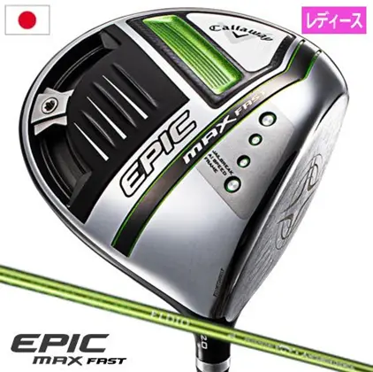 EPIC ばけれ MAX FAST エピック キャロウェイ ドライバー L レディース