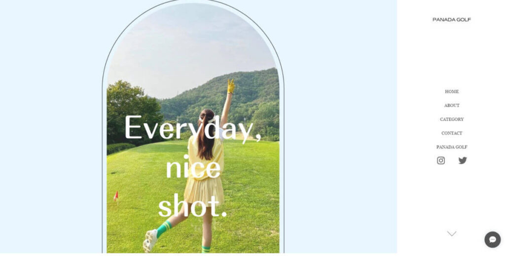 きれいでカジュアルなデザインの韓国ゴルフウェア通販サイトーパナダゴルフ